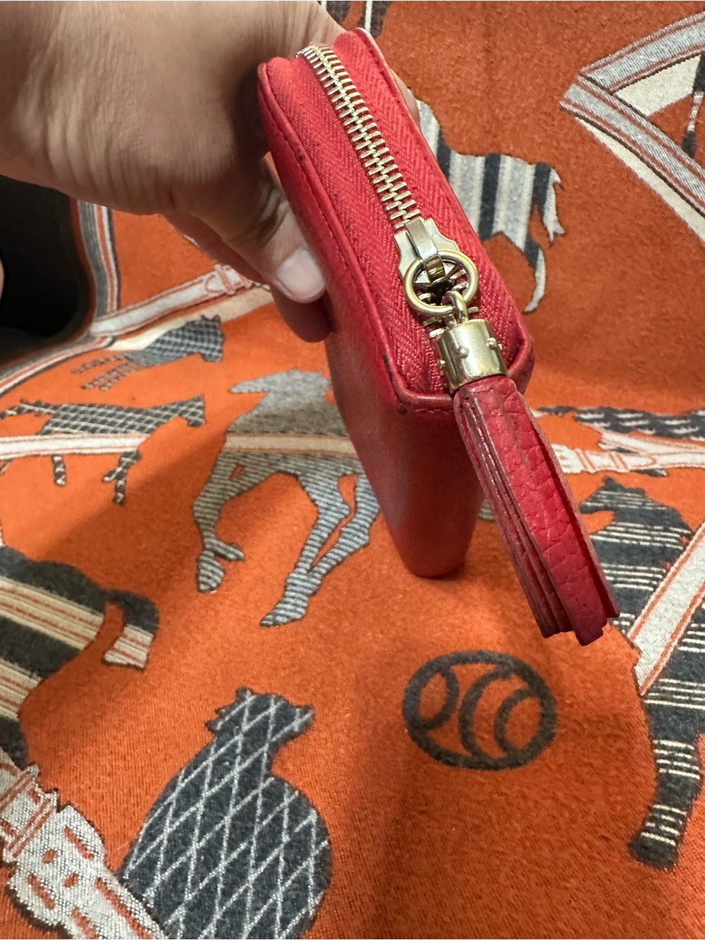 GUCCI ❤️🌟SOHO RED ZIPPY WALLET ⭐️ - Picture 9 of 9